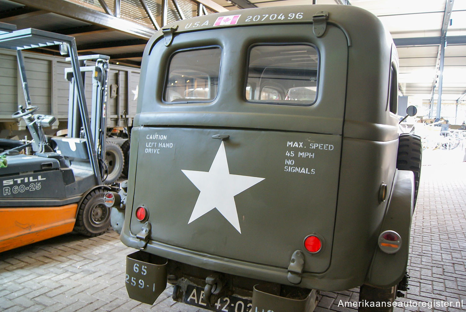 Vrachtwagens Dodge WC-Series uit 1941